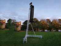 Torre de Soporte de Aluminio para Altavoces Line Array, Estructura para Colgar Altavoces
