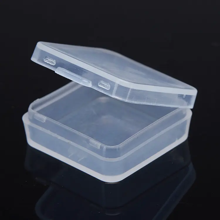 Hot Selling Small PP Clear Plastic Packaging Jewelry Injection Case for Beads