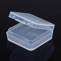 Boîte d'emballage en plastique PP transparent recyclable Cheng Chen, petite, 24x24x8mm, pour bijoux et perles - Vente chaude