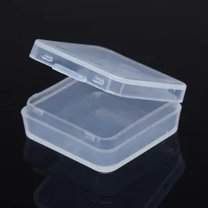 Hot Selling Kleine Pp Clear Plastic Verpakking Sieraden Injectie Case Voor Kralen