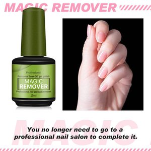Dissolvant de vernis gel professionnel à action rapide <span class=keywords><strong>Magic</strong></span> Bursting Gel Polish Remover, 15 ml, vente en gros - Product Image 2