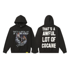 New Arrival Top Quality Heavyweight 100% Cotton <b>Men's</b> Hoodie THAT'S AWFUL LOT COUPH SYRUP Classic Printing Hoodies for <b>Men</b> - Product Image 1
