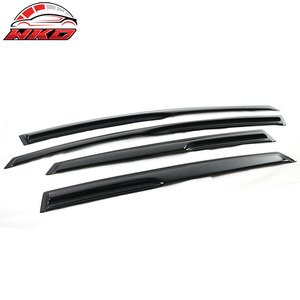 Convient pour Fiesta Hatchback 11-19, visières de fenêtre en acrylique style Mugen, lot de 4 pièces - Product Image 2