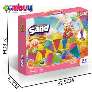 Juego de Arena Mágica de 500 g para Modelar, Arcilla de Juguete de Algodón de Azúcar - Product Image 6