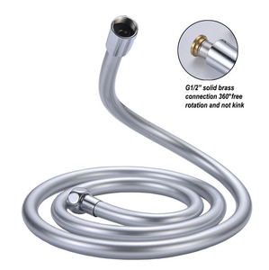 <span class=keywords><strong>Tuyau</strong></span> de douche anticrépus en plastique PVC, Extension de douche argenté Anti-Explosion, <span class=keywords><strong>tuyau</strong></span> de pomme de douche pour la douche - Product Image 1
