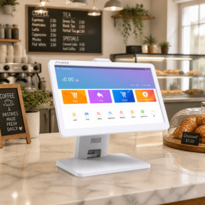 Q8 15.6 Inch Android 11 <b>Smart</b> POS Terminal Cash Register 4-Core CPU POS Machine for Supermarket Retail Wholesale Bulk Order - Product Image 4
