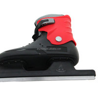 Chaussures antidérapantes en PU et à bout renforcé à prix d'usine pour patinoire intérieure en plein air