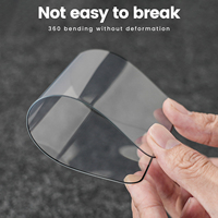 Protection d'écran en verre céramique anti-rayures, sans poussière, sans bulles, compatible avec les coques, dureté 9H, qualité OEM, pour 17 Pro Max