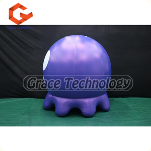 Nouveau design gonflable Art Ghost modèle gonflable <span class=keywords><strong>Pac</strong></span>-<span class=keywords><strong>man</strong></span> jeu <span class=keywords><strong>dessin</strong></span> <span class=keywords><strong>animé</strong></span> pour la publicité Halloween décoration - Product Image 3