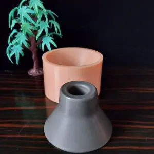 Mini concrete cement lamp home DIY handmade silicone mold