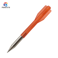 Flèches Piaoyu 6MM, 1 lot = 10 pièces, flèches professionnelles et de haute qualité à 3 ailettes pour le tir et la chasse en extérieur