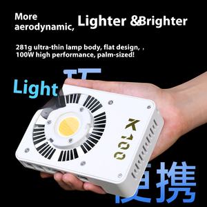 Éclairage continu pour photographie, lampe vidéo de poche 100W, lumière douce COB, lumière LED <span class=keywords><strong>RGB</strong></span> portable, lumière de remplissage photo - Product Image 3