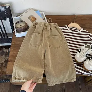 Wholesale 2024 Spring Fashion Casual Kids Boy's Straight Pants