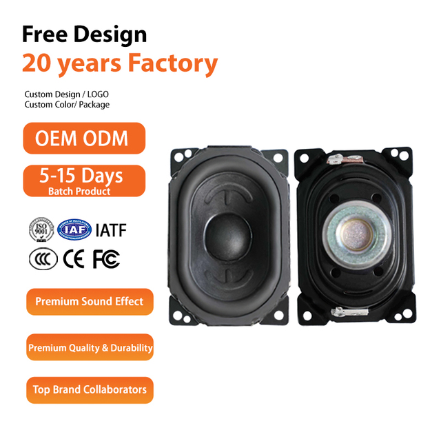 Factory Direct 2.75 Inch Accessories Full-Range Speaker | Customizable OEM ODM Neodymium Magnetic Speaker Driver Unit