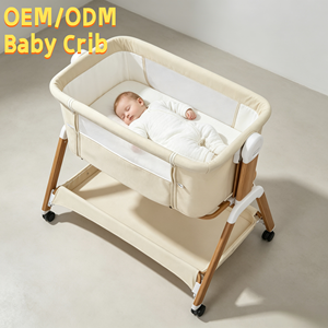 <span class=keywords><strong>Culla</strong></span> per Neonati e Bambini di Design Lussuoso Premium, Lettino Co-Sleeping Laterale, <span class=keywords><strong>Culla</strong></span> da Comodino, <span class=keywords><strong>Culla</strong></span> per Bambini, <span class=keywords><strong>Culla</strong></span> per Neonati - Product Image 1