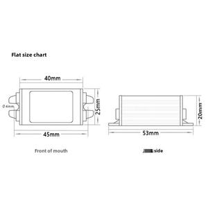 Convertisseur de puissance de voiture cc certifié CE <span class=keywords><strong>12V</strong></span>/24V 9V/7.5V/6V/5V/4.2V/3.7V/3V/3.3V 5A Module abaisseur de transformateur thyristors de voiture DC DC - Product Image 6