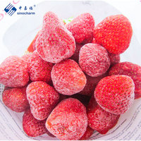 Sinocharm 25-35Mm Iqf Vers Fruit Kwaliteit Een Bevroren Aardbei Oem Merken Iqf Aardbei Te Koop