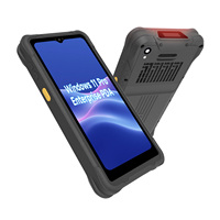 I61J PDA Robusta de 6.5 Pulgadas con Windows 10/11, Intel N5100, Escáner de Código de Barras, NFC, 4G, GPS, BT, IP65, Resistente al Agua, Industrial, en Stock