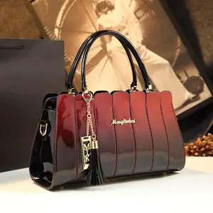 2023 nuevo bolso de mujer de mediana edad estilo suegra bolso cruzado de un solo hombro bolso de ambiente Simple bolsos de mano para mujer