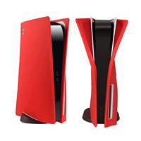 Étui de protection en silicone ultra-fin, antidérapant, anti-poussière, lavable et anti-rayures pour PS5 Edition Disque, housse de protection pour console PS5