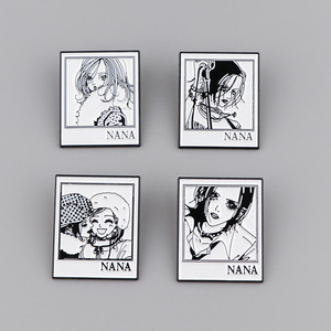 Sming Pins <span class=keywords><strong>Nana</strong></span> esmalte broche aleación personalizada Anime chica solapa Pin Manga japonesa ropa mochila joyería accesorios Pin - Product Image 2