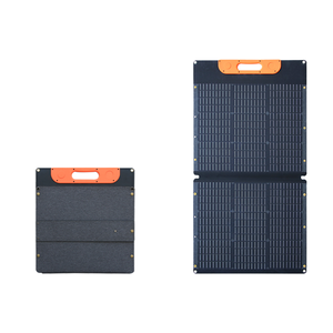 110W Mono xách tay có thể gập lại bảng điều khiển năng lượng mặt trời gấp tế bào Bảng điều khiển bán buôn Monocrystalline tấm pin mặt trời cho nhà máy điện cầm tay - Product Image 1