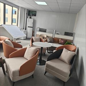 Silla de Diseño Nórdico Zxm, Cómodo Sofá Individual para Sala de Estar, Comedor, Dormitorio, Silla de Ocio Personalizada con Forma de Barriga para Balcón - Product Image 6