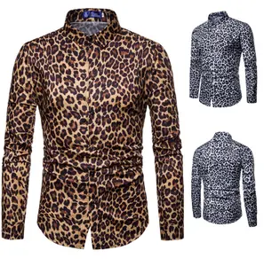 2023 Phổ Biến Người Đàn Ông Cổ Điển Quần Áo Trang Phục Chính Thức Tuxedo Thường Leopard In Sim Phù Hợp với Áo Sơ Mi