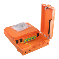 Boîtier de distribution de fibre optique PLC 16 ports 1*8 pour extérieur, 16 cœurs, pour marché indonésien, boîtier de terminaison FTTH (NAP) pour gestion de terminaison FTTH