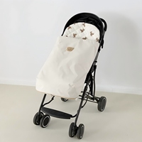 Sac de couchage d'hiver moderne pour bébé avec capuche épaisse et chaude en fausse fourrure Couverture anti-coup de pied pour poussette