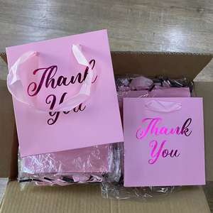 Logo ile toptan özel hediye keseleri alışveriş çantası sert kağıt torba noel özelleştirilmiş - Product Image 5