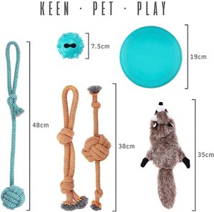 Juego <span class=keywords><strong>de</strong></span> Juguetes para Perros, Regalo <span class=keywords><strong>de</strong></span> Cumpleaños, Juguetes para Cachorros para el Aburrimiento - Product Image 5