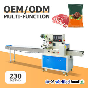 Meat Chicken <b>Packaging</b> Machine Automatic Frozen Food Seafood Instant Noodles Filling Sealing Packing Flow Pack Equipment - Product Image 1