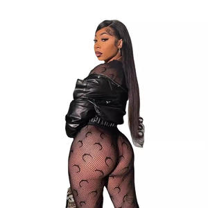 Abbigliamento da donna con scava Sexy Lingerie in rete trasparente Full Moon <span class=keywords><strong>Body</strong></span> 2025 Sexy <span class=keywords><strong>schiena</strong></span> nuda calza Sexy Plus Size - Product Image 3