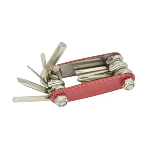 Factory supply household multi-function folding repair tool aluminum steel outdoor auto repair tools