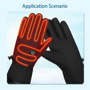 Guanti Riscaldanti Intelligenti con Filo Riscaldante in Fibra Composita Non Tessuta per Moto e Sci - Product Image 3