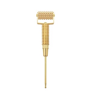 Rouleau de massage facial en métal pour usage domestique, équipement de massage de la peau du visage - Product Image 2