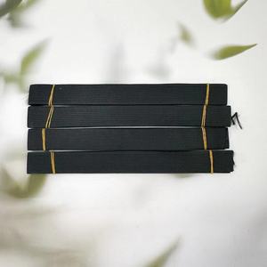 Black widened <b>elastic</b> rubber band, loose tights, black <b>elastic</b> waistband, replaceable <b>elastic</b> rope, wholesale for one yuan. - Product Image 1
