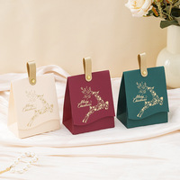 Sacs de luxe personnalisés imprimés, debout, pour collations, chocolat, desserts, cadeaux de Noël