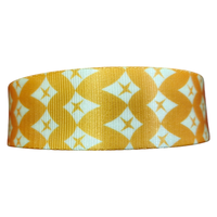 Ruban tissé jacquard rayé personnalisé de 38 mm pour chaussures, sacs, vêtements, couture DIY, OEM, ODM, échantillon gratuit