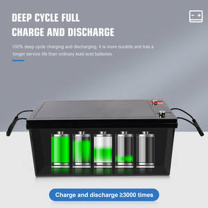 نظام تخزين الطاقة المنزلي فوسفات الليثيوم 12 فولت 200 أمبير 300 أمبير 400 أمبير نظام مراقبة دورة بطارية LiFePO4 - Product Image 5