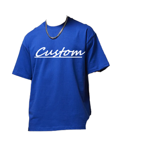 เสื้อยืดผู้ชายผ้าคอตตอนหนานุ่ม พิมพ์ลายกราฟิกตามสั่ง สไตล์ลำลอง - Product Image 1