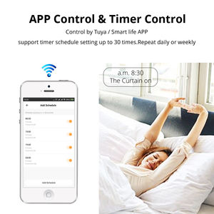 Persianas Inteligentes Zemismart de Diseño Moderno con Motor y Sombreado Completo, Patrón Horizontal para Exteriores, Compatibles con <span class=keywords><strong>Google</strong></span> Home y Alexa - Product Image 4