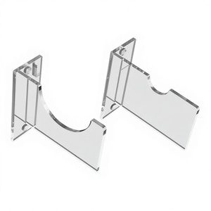 현대식 공장 아크릴 야구 배트 벽걸이 투명 아크릴 기념품 보관대 - Product Image 3