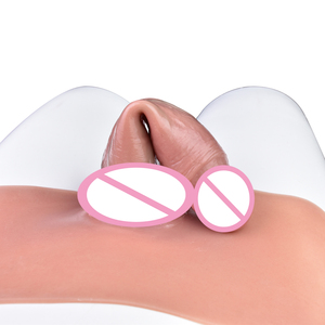 Sxxy Herbruikbare Realistische Penis Sleejaculatie Ejaculatie Cock Sex Product Voor Mannen Verlengde Zachte Cock Cover Real Siliconen Dildo - Product Image 4