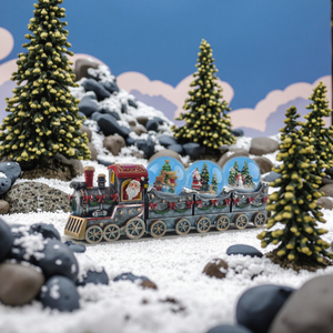 Boule de Neige en Résine Personnalisée, Père Noël, <span class=keywords><strong>Avion</strong></span>, Souvenirs de Noël de Qualité Style Ange pour la Décoration de Mariage à la Maison, Artisanat de Qualité - Product Image 3