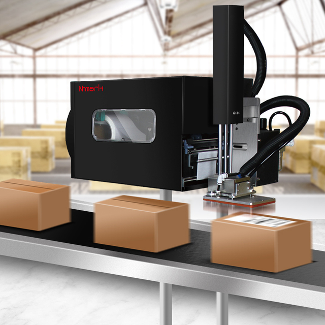 N-mark V420T Print & Apply Labeler ,Print & Labeling Machine with Printer and Apply Label Automated Labeling Systems