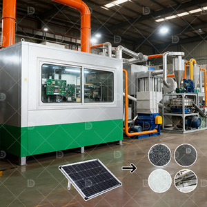 Línea de Producción de Reciclaje de Paneles Solares Industriales, Máquina de Trituración y Separación Fotovoltaica - Product Image 6