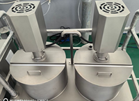 Machine à émulsionner sous vide en acier inoxydable 316L, mélangeur de pommades 1000L