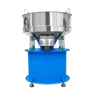 <b>Mini</b> Powder Sieve Small Stainless Steel Grain Plastic Abrasive <b>Vibrating</b> Screen Flour Experimental Sieving Machine for Powder - Product Image 1